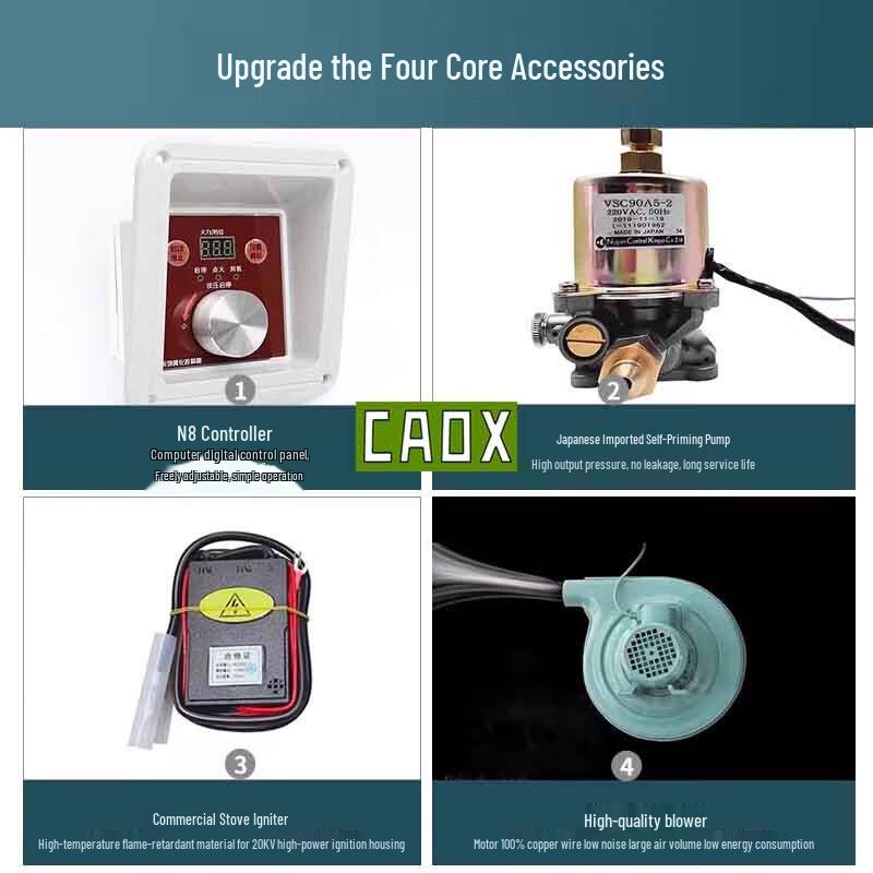 CAOX Outdoor Mobile Catering Wok Stove