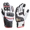 Daytona Motorcycle Gloves Genuine Leather Carbon Protector Smartphone Compatible Sports Mesh Gloves M Size 15970 Spring/Summer (Goat Leather) HBG-053