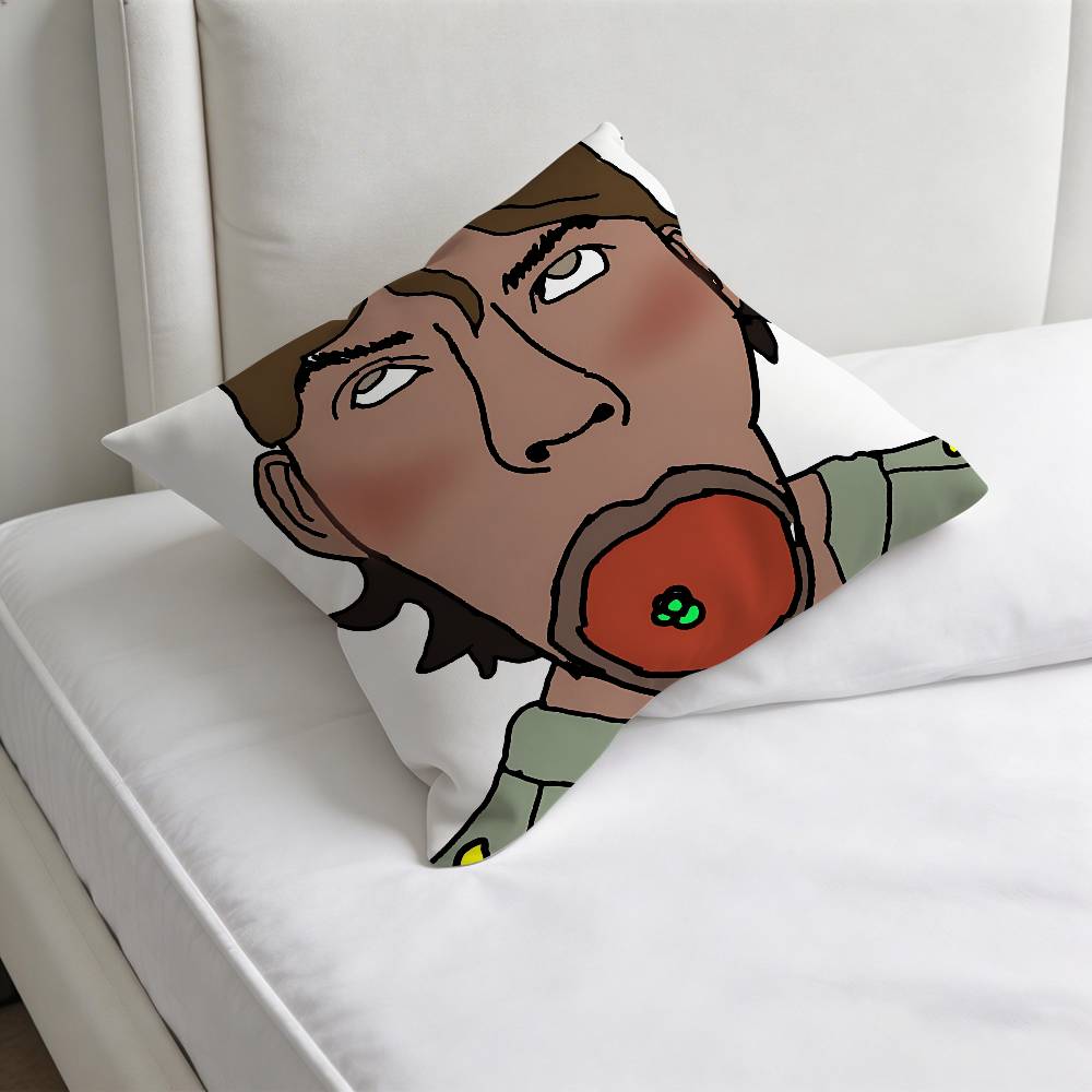 YYKMET SStrade Cool Fashion Square Pillow Case Durable Throw Pillow Cover for Sofa Couch Chair