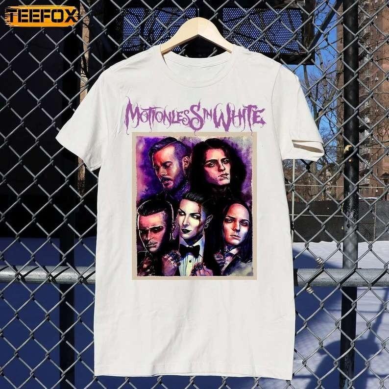 Hot Popular Motionless in White Band Member Tee Shirt CL750 XXL