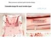 100% Cotton Satin Baby Crib: Foldable Newborn Sleeping Bed, Multifunctional Bionic Bed