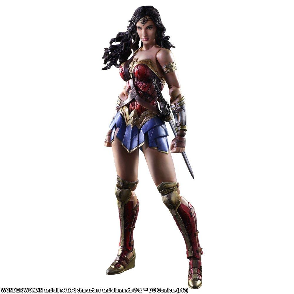 

WONDER WOMAN PLAY ARTS Kai Wonder Woman ПВХ окрашенная подвижная фигурка