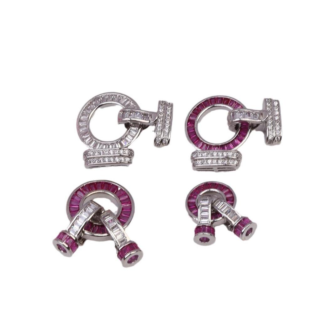 14K Gold Filled Color-Retaining Round Clasp Necklace Bracelet DIY Jewelry Accessories