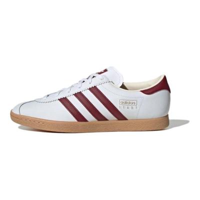 Stadt Cream Collegiate Burgundy Unisex Tenisky Krémově Bílá Guma JR9568