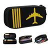 Timbru Personalizat Avion Clasic Kawaii Toc de Creioane Fată Băiat Capacitate Mare Pilot de Zbor Aviație Aviator Cutie de Creioane Student Școală