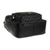 Coach Charlie 30 Fashion Casual Monogram Canvas And Calfskin Backpack Unisex Backpack Black 58314-SVDK6