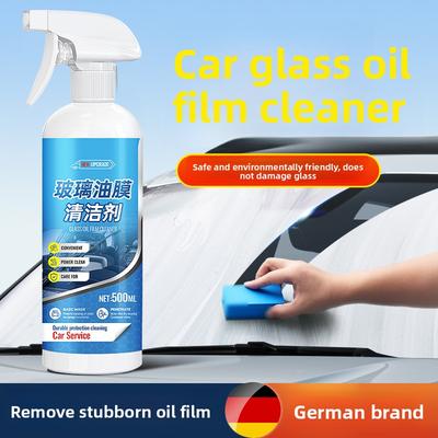 Auto-Ölfilmreiniger, Starker Ölschmutzentferner für die Windschutzscheibe, Schaumölfilm- und Kalkentferner