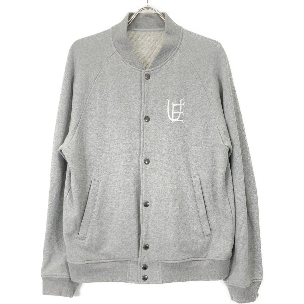 uniform experiment Grey UE-240006 Authentic Golo Sweat Jacket Jacket 2 grayUsed