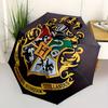 1pc Hogwarts Crest Automatic Opening/closing umbrella, Compact Travel Umbrella - - Festive Accessory, Sturdy Ribs y250807076