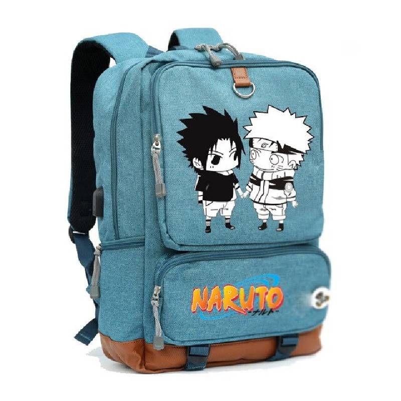 Sac à dos surdimensionné Naruto grande capacité pour le voyage et l'école