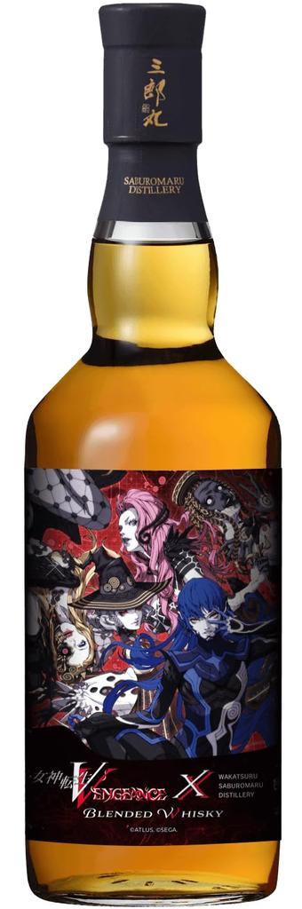 Shin Megami Tensei V Vengeance x Saburomaru Blended Whisky 46% 700ml Saburomaru Distillery Wakatsuru Brewery