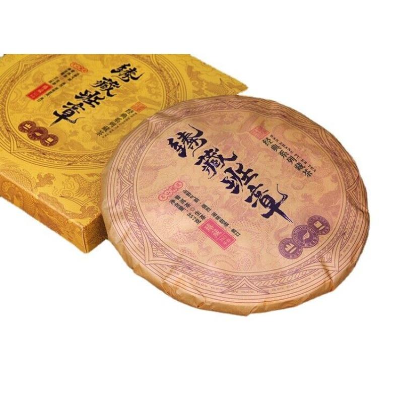 357g Prăjitură de Ceai Puerh Ceai Old Banzhang Ceai Pu'er Cha Ceai Chen Xiang Ceai Cadou