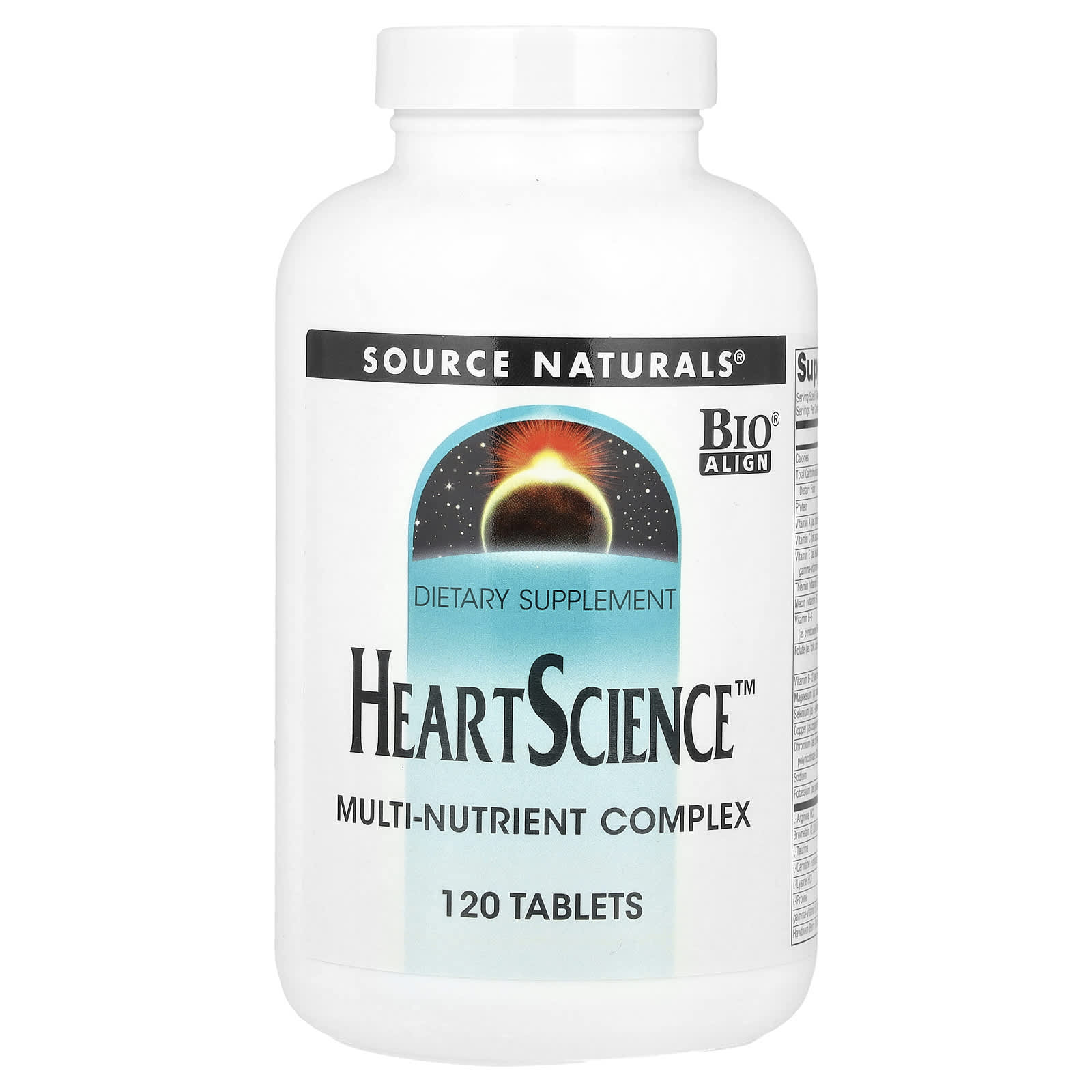 

Source Naturals, Heart Science, Multi-Nutrient Complex, 120 Tablets