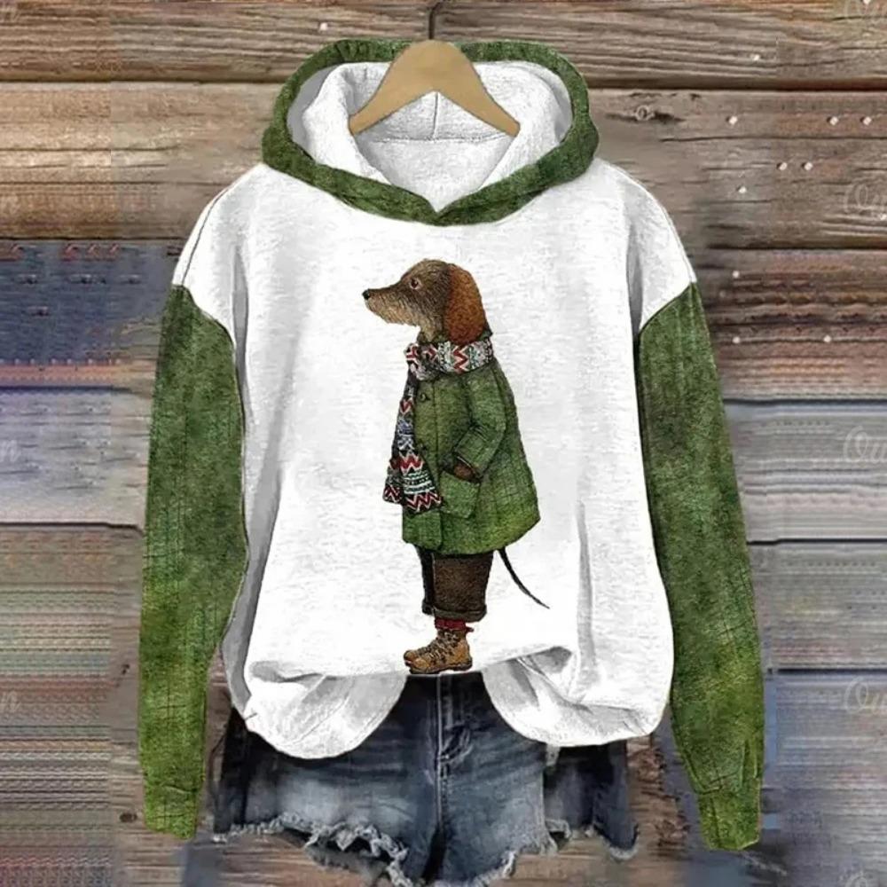 Sudadera con capucha para mujer, divertida sudadera con estampado de animales de gato kawaii para hombre, sudaderas, ropa femenina, jerséis unisex casuales de manga larga