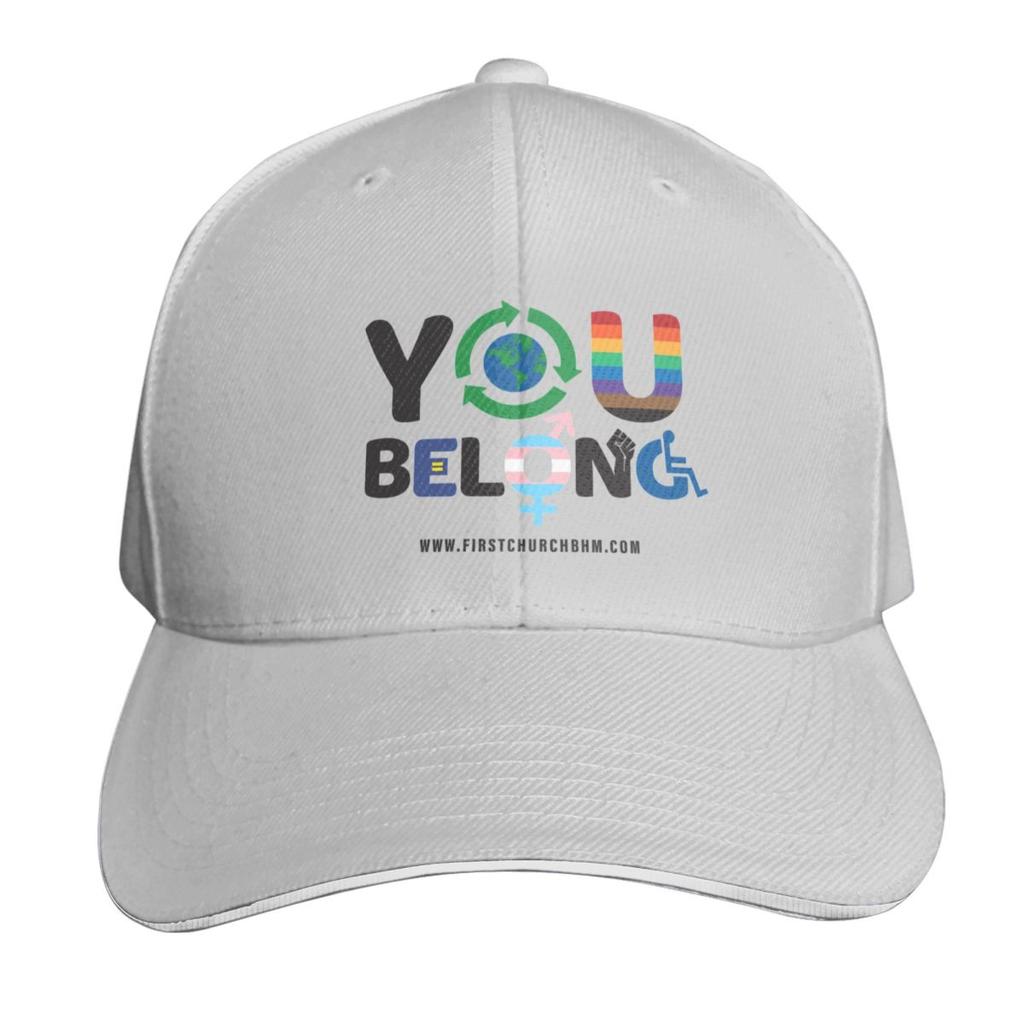You Belong logo Baseball Cap dad hat Beach Outing Hat Unisex For The Sun Visor Trucker Hats For Unisex Womens