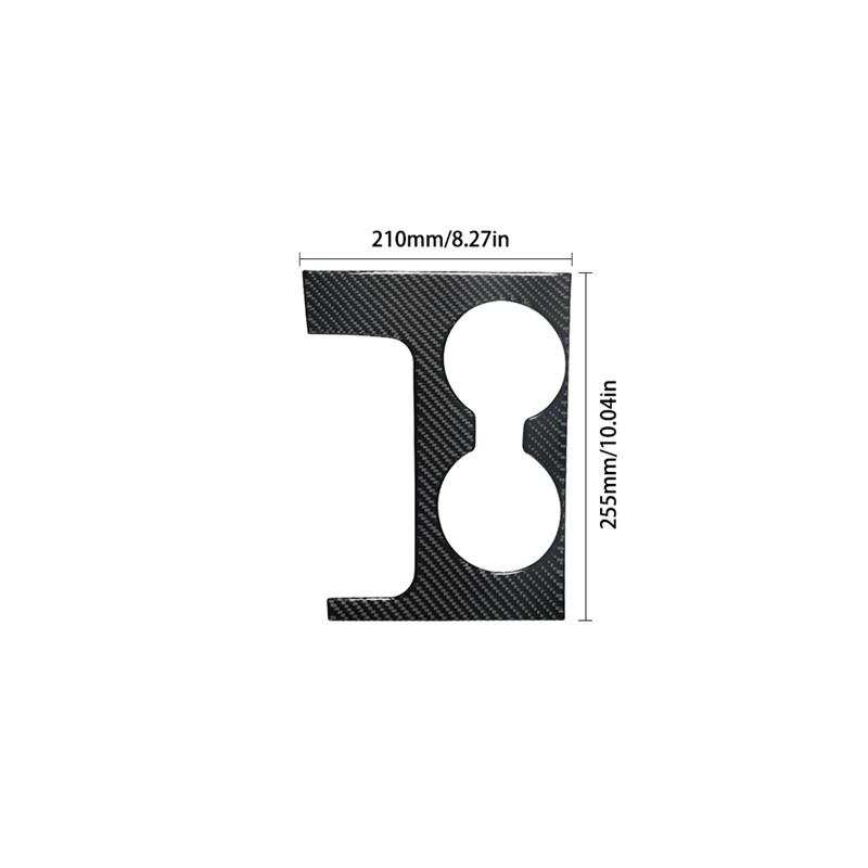 

Автомобильный Стайлинг, аксессуары для интерьера для Chevrolet Impala 2014-углеродное волокно, держатель чашки, панель, наклейки, крышка