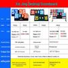Flip Scoreboard for Table Tennis, Badminton, and Basketball Matches