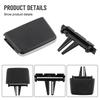 1 pièce Clip de onglet ABS+PC Kit de réparation avant de remplacement pour voiture