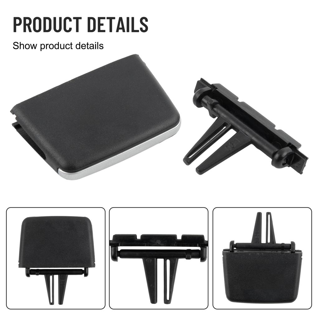 1 pièce Clip de onglet ABS+PC Kit de réparation avant de remplacement pour voiture