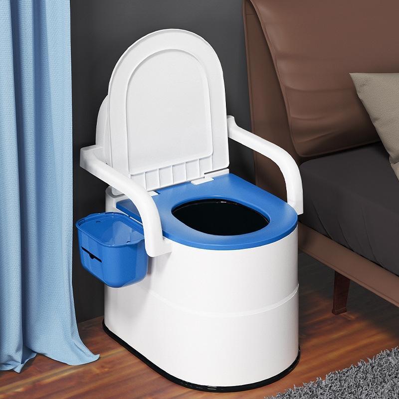 Gureide Portable Commode Toilet for Adults and Elderly