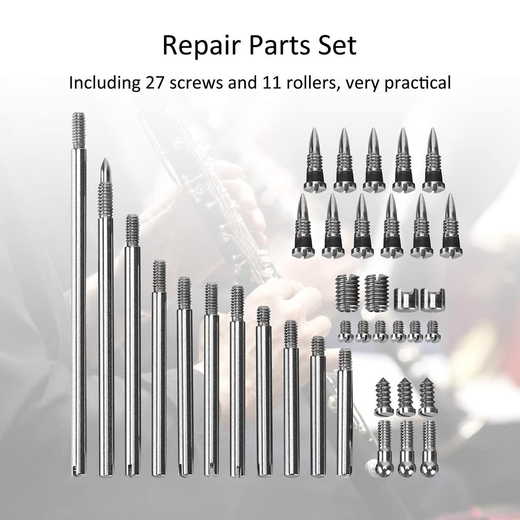 Clarinet Maintenance Parts, Clarinet Screw Clarinet Screw Accessories Stainless Steel Clarinet Repair Parts for Music Lovers and Friends