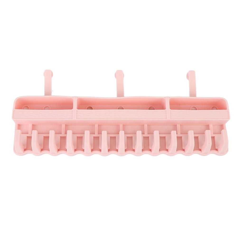 Hair Extension Holder for Styling Silicone Hanging Wig Stand 13 Hooks Suction Cup Wall Mounted Braid