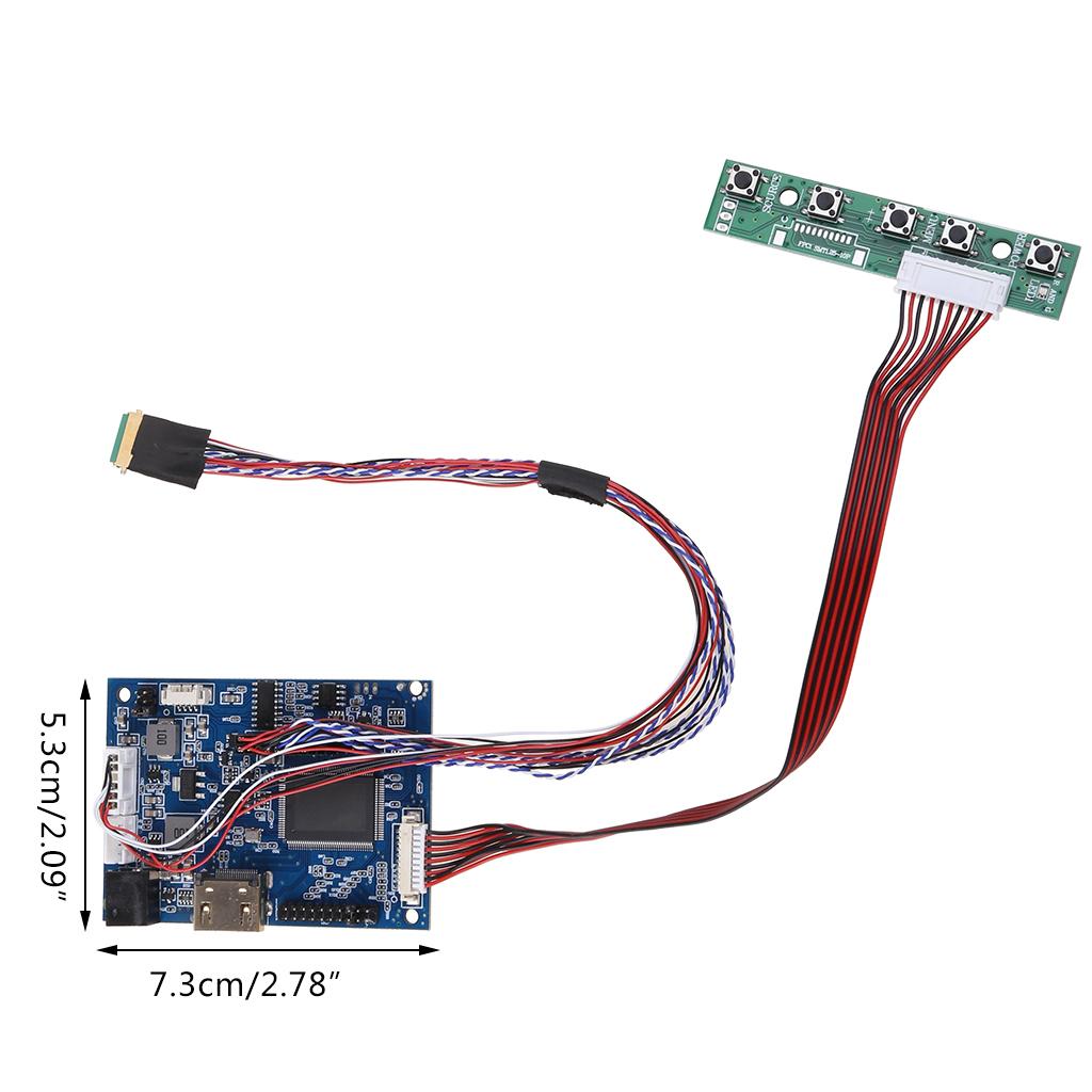 40 Pin Lvds Cable Kit for HDMI LVDS Controller Board Signal Interface for  3 LP156WH2 TLA1 TLE1 1366x768