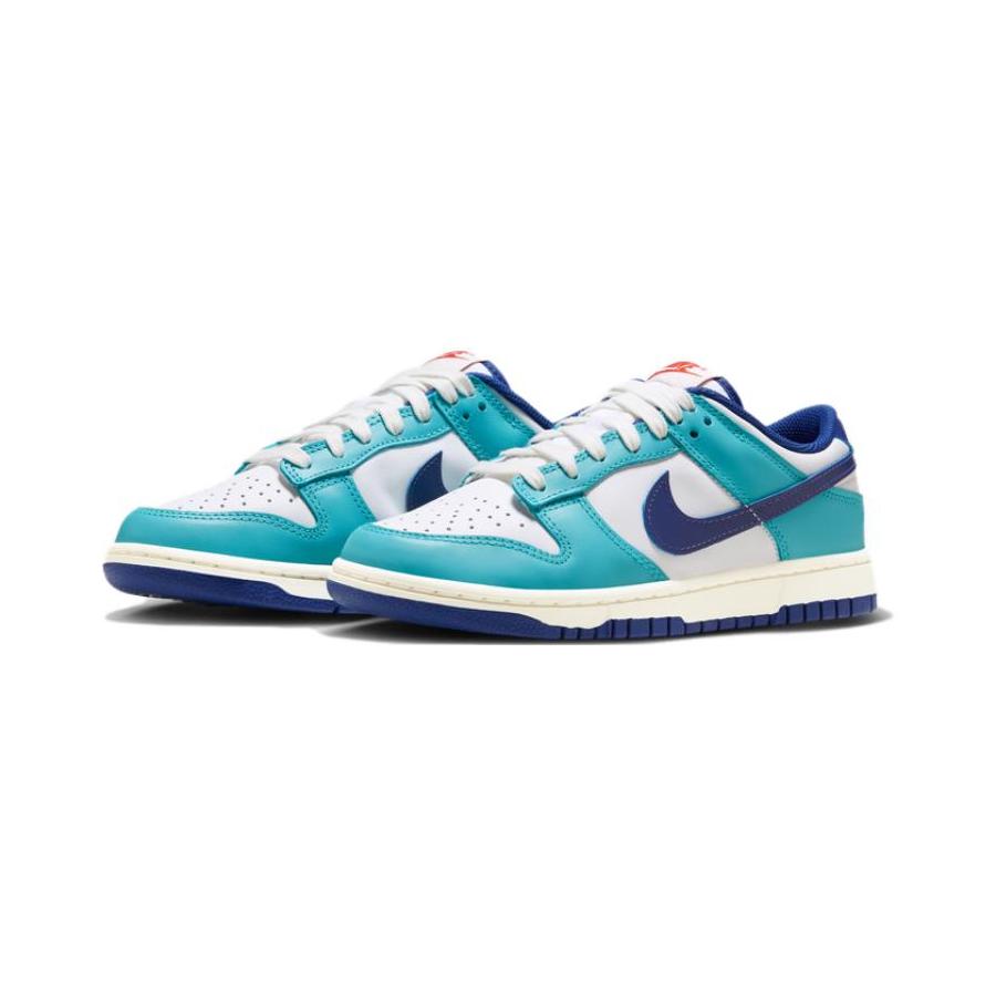 Nike Dunk Low Teal Nebula Deep Royal Women's Skate Shoes Sneakers FQ6870-141