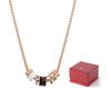 Emporio Armani Beaded Waist Pendant Necklace With Crystals Women Necklace EGS2424221