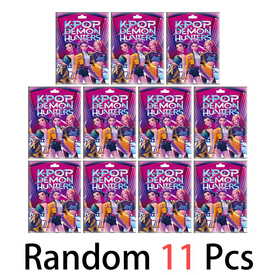 Kpop Dämonenjagd Box Serie 24 Stück Figurenmodell Spielzeug Cartoon Gaming Zubehör Schreibtischdekoration Halloween/Weihnachten für Kinder GeschenkK