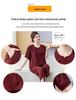 Chinese Style Summer Two-Piece Set: Mid-aged and Elderly Mom Short Sleeve Loose T-shirt and Fashionable Pants