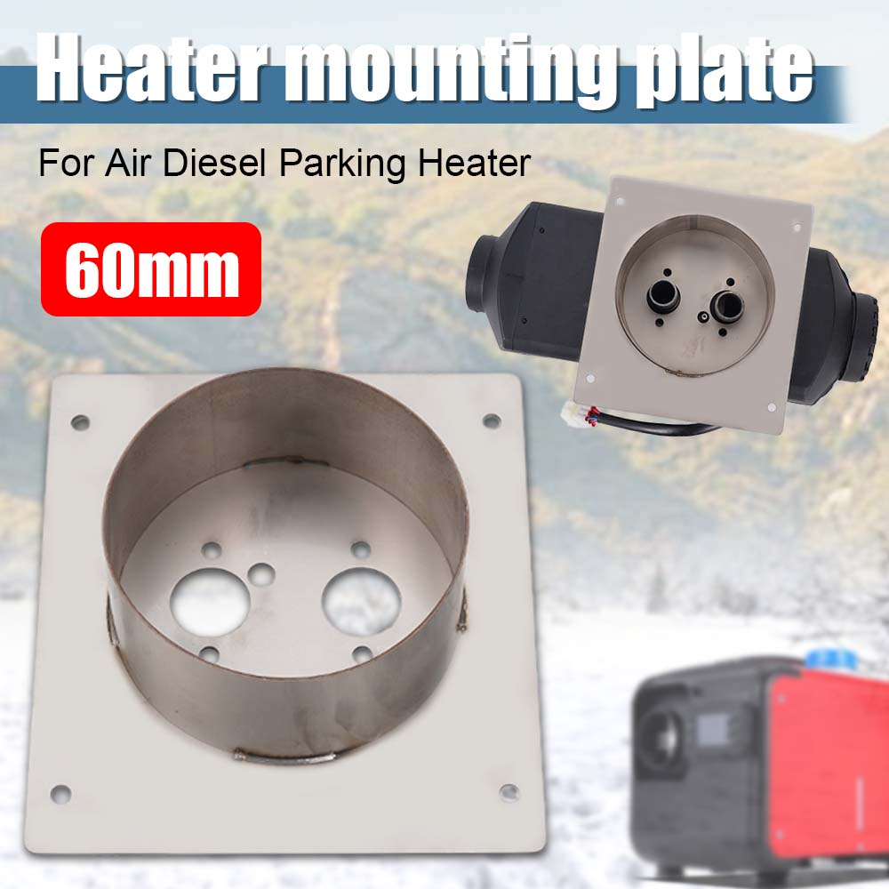 Universal 12V 24V 2-8KW Car Air Diesel Heater Mounting Plate Stainless Steel Turret Planar for Eberspächer Webasto Heaters