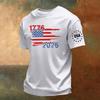 Men's Short Sleeve Crew Neck T-Shirt Casual Comfortable Fit Graphic Print 250th Anniversary Independence Day USA Design Summer Wear