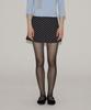 SALON DE YOHN Dot Mini Skirt_ Black