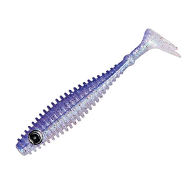 Xesta Shad Star 4.5 Inch #W028KCBR Keimura Clear Blue Acarame