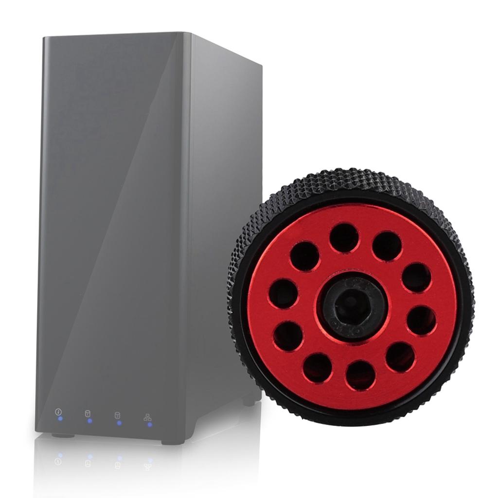 HPQF S1A Computer Water Cooled Adjustable Automatic Air Evacuation Valve Black+Red