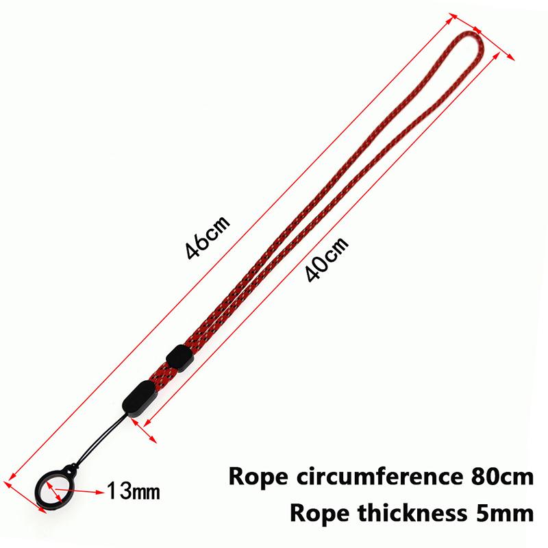 Universal Non-Slip Ring Adjustable Mobile Phone Strap Portable Ring Lanyard Hanging Ring Anti-Drop Rope