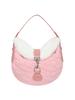 Kirsh Cherry Quilted Fur Handbag [Pink]