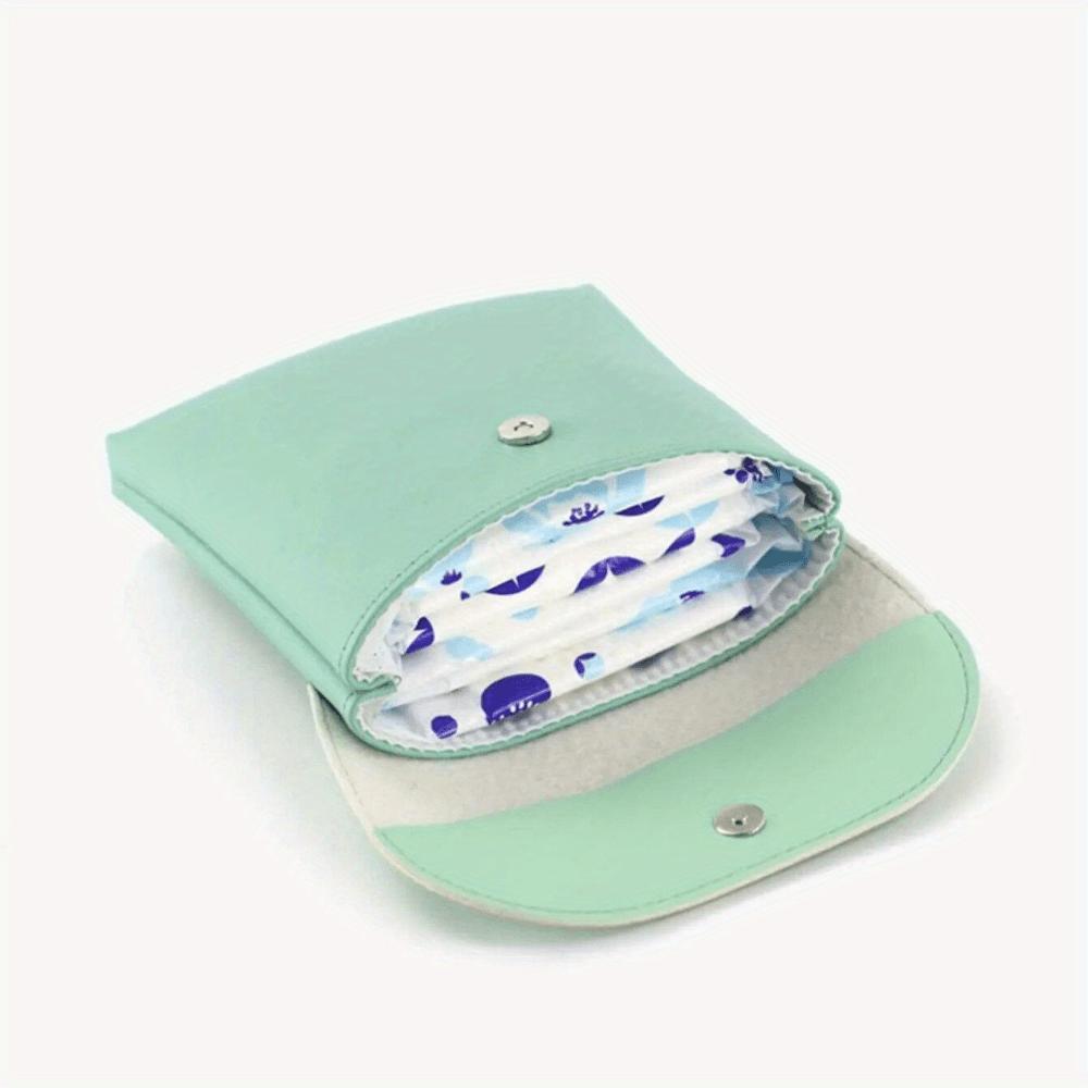 1PC-dziewczęta podpaska higieniczna etui PU skórzana torba do przechowywania tamponów przenośny makijaż szminka klucz słuchawki kable do transmisji danych organy podróżne