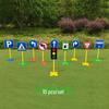Wuzhi Kids Outdoor Traffic Sign Play Set