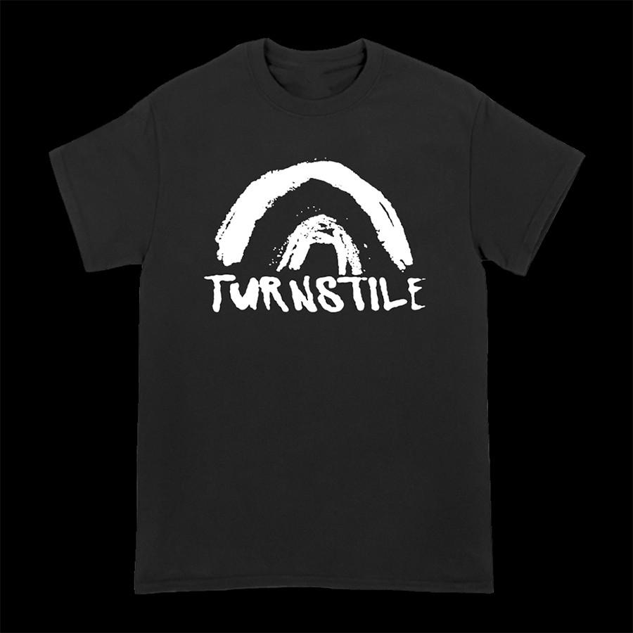 NEW Turnstile band artwork black T-shirt 49 S