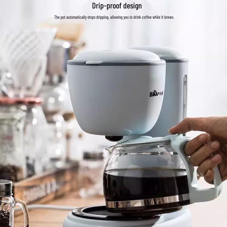 Dual-Use Automatic American Drip Coffee & Tea Maker for Home and Office