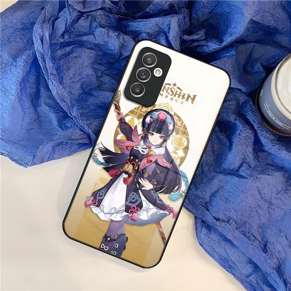 Genshin Impact Yun Jin Phone Case for Samsung Galaxy S26 S25 S24 S30 S21 S23 S20 S22 Fe Pro Edge Ultra Plus glass Cover