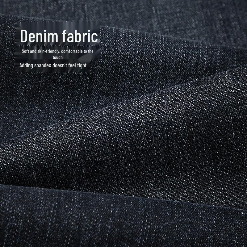 HLA Men's 'Mountain Not High' Series Straight-Fit Winter Jeans