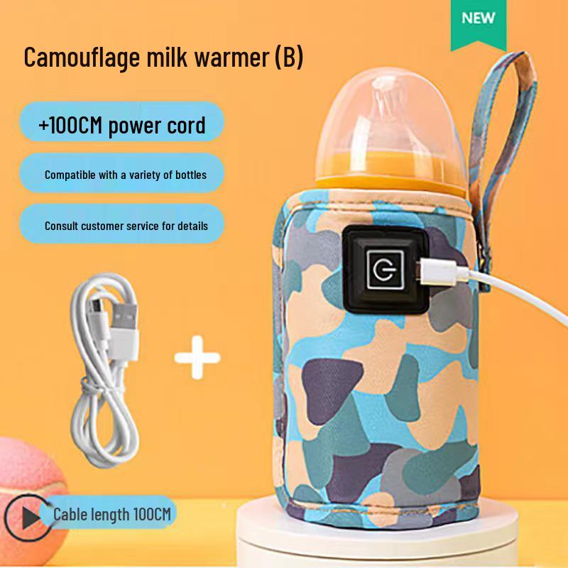Universal Portable Baby Bottle Warmer: Insulated Sleeve for Travel and Home