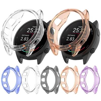 Garmin Forerunner 165 165 Music Akıllı Saat İçin Yüksek Kaliteli TPU Koruyucu Kılıf Koruma Kapağı Kabuk Değiştirme Darbeye Dayanıklı