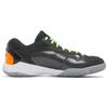New LiNing Thunder Series Training Anti Slip And Wear Resistant Breathable Low Top Badminton Shoes Unisex Black AYTS024-3