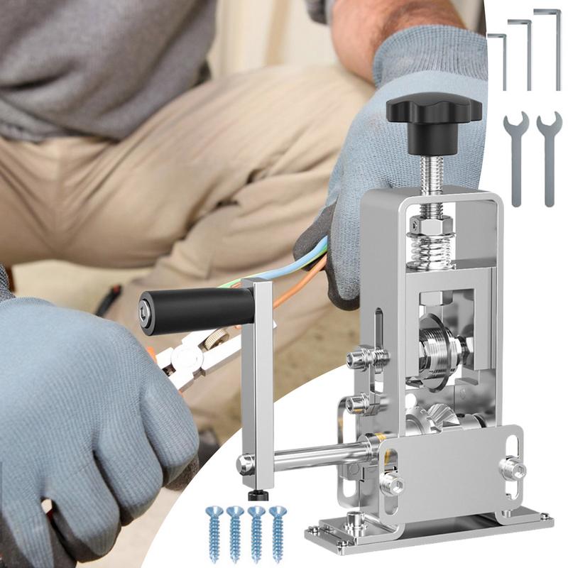 Electric Cable Stripping Machine Electric Manual Copper Wire Stripper Machine Multifunctional Adjustable Tool Electricians And