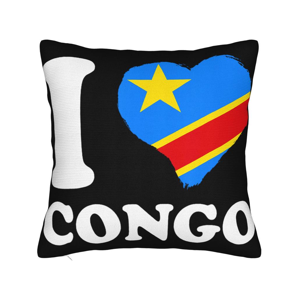 Decorative Pillow Cover Trinidad and Tobago Flag Football Merch Seater Throw Pillow Case Cover Zippered Multiple Sizes