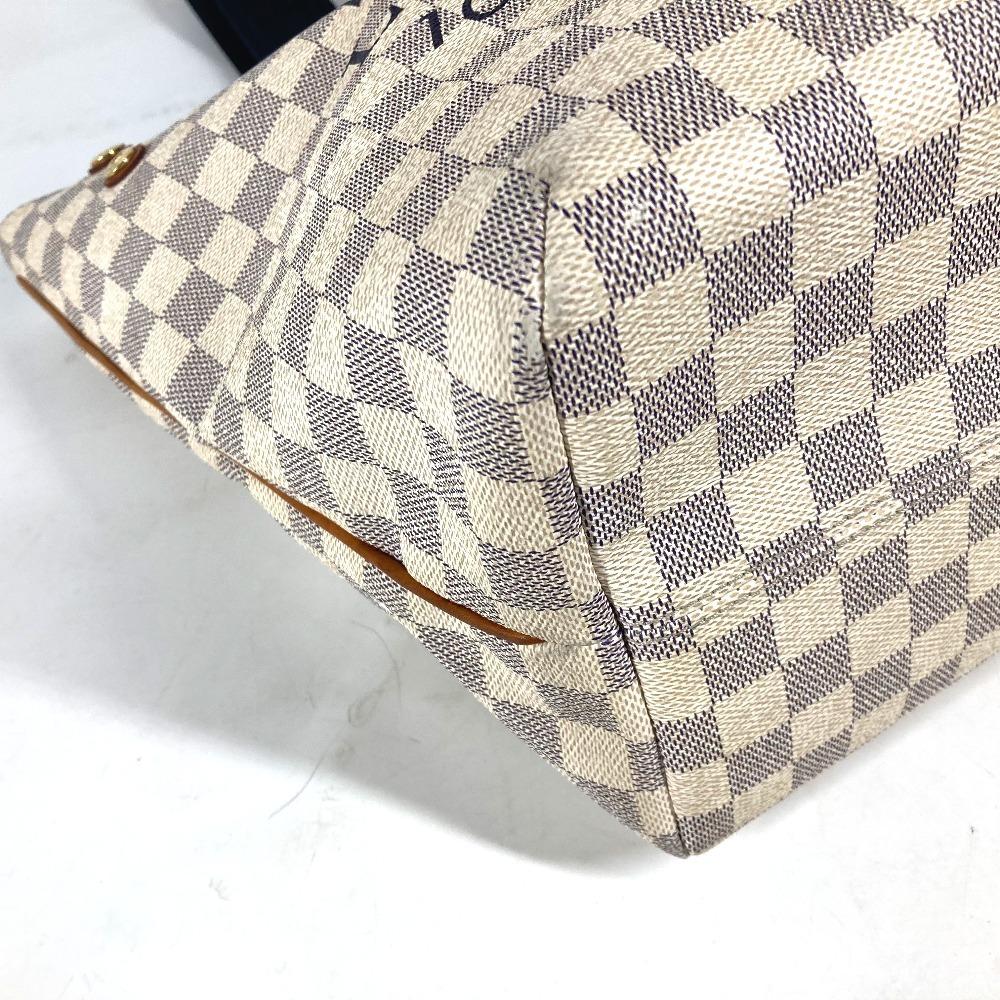 Louis Vuitton N41179 Damier Azur Plan Soleil Cabas PM Bag Shoulder Bag Tote Bag